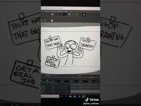 When bad vibes gets you triggered! #animation #cartoon #foryoupage #comedy #keeppositive #doodle