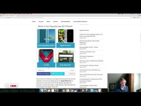 iPhone 8 vs. Samsung Galaxy Note 8 vs. LG V30 vs. Sony Xperia XZ1 Poll!