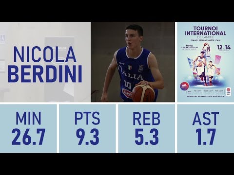 Nicola Berdini - 2018 U15 Tournoi International De L'Amitié
