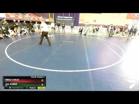59 Lbs Champ. Round 2 - Ian Weber, WI Vs Meko Harjo, IA 26c8