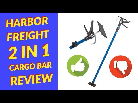 Harbor Freight 2 in 1 Ratcheting Support Cargo Bar
