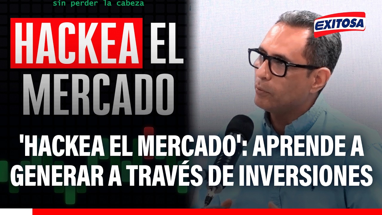 🔴🔵 'Hackea el Mercado': Libro te enseña a generar ingresos a través de las inversiones