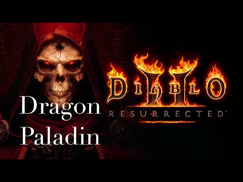 Diablo 2 Holy Fire Paladin Dragondin Set Up - Most Broken OP Paladin build in d2 - Crazy OP