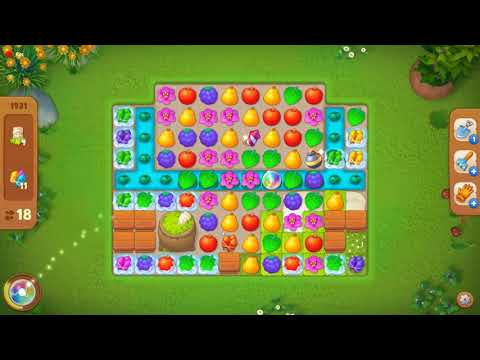 1931 Gardenscapes Hard Level  Прохождение Игры