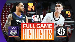 Sacramento Kings - Brooklyn Nets - Egor Demin