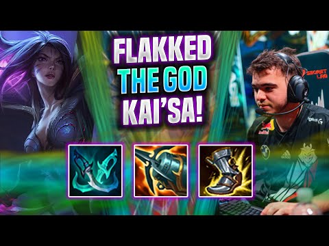 FLAKKED IS A GOD WITH KAI'SA! - G2 Flakked Plays Kai'Sa ADC vs Tristana! | Season 2022