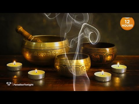 [12 Hours] The Sound of Inner Peace 3 | Tibetan Singing Bowl, Healing Meditation, Mindful Meditation