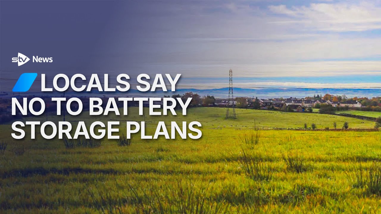 North Lanarkshire community battles battery storage plans