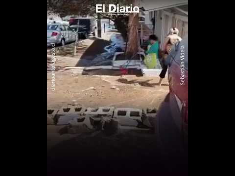 Rotura de estanque inunda 14 viviendas y deja sin agua a más de 3 mil clientes en Antofagasta