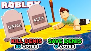 Roblox Adventures - DON&#39;T GET VOTED TO DIE IN ROBLOX! (Survivor Beta)