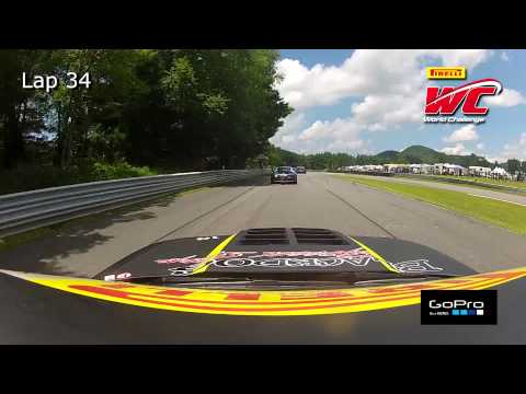 PWC Lime Rock 2013 - Lawson Aschenbach On Board Highlights of Round 8 GTS