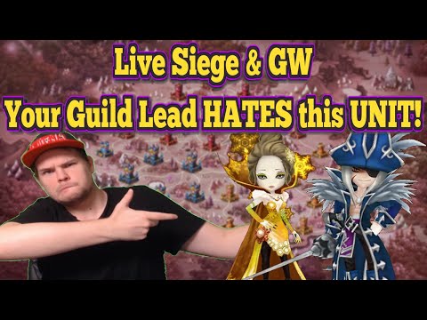 Live Siege & GW - Your Guild Lead Hates These UNITS! - Summoners War