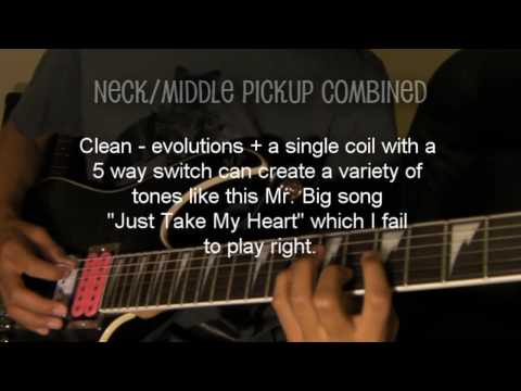 DiMarzio Evolutions Tone test