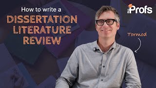 HOW TO WRITE A DISSERTATION LITERATURE REVIEW