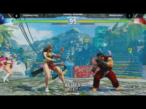 SRM Marshmallow(Ryu) vs Shotokan King(Chun Li) Walraven Weekly 116