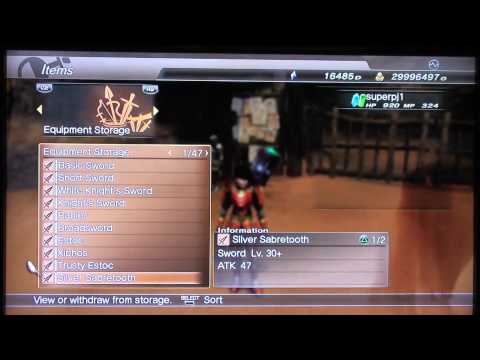 White Knight Chronicles 2 - Gigas Slayer and Golutus Armor maxed out - 1080P HD