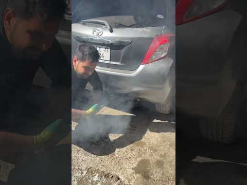 Blue smoke easy solution faulty (PCV)valve #automobile #car #diy #tips #tricks #advice #follow