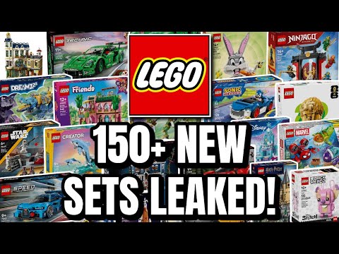 150+ NEW LEGO SETS LEAKED + 2026 MODULAR BUILDING!? (WOAH!)