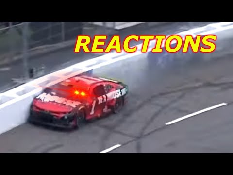 Ross Chastain's Wall Ride Reactions