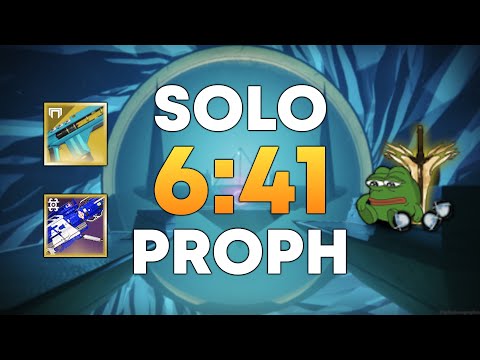 Destiny 2 Prophecy SOLO Speedrun WR [6:41]