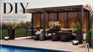 How to Build a Patio and Pergola!
