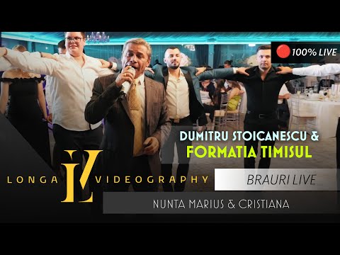 Dumitru Stoicanescu & Formatia Timisul - Colaj Brauri LIVE 🎵 Nunta Marius & Cristiana