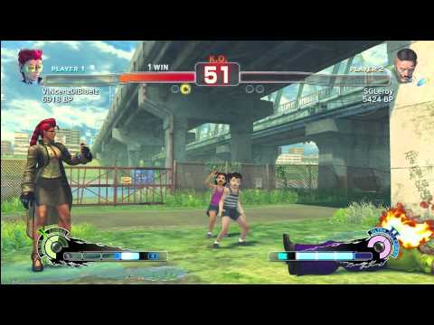 SGLeroy [ Dudley ] vs VINcenzOBlueiz  [ C.Viper ] SSF4 Online Match True HD - S Series