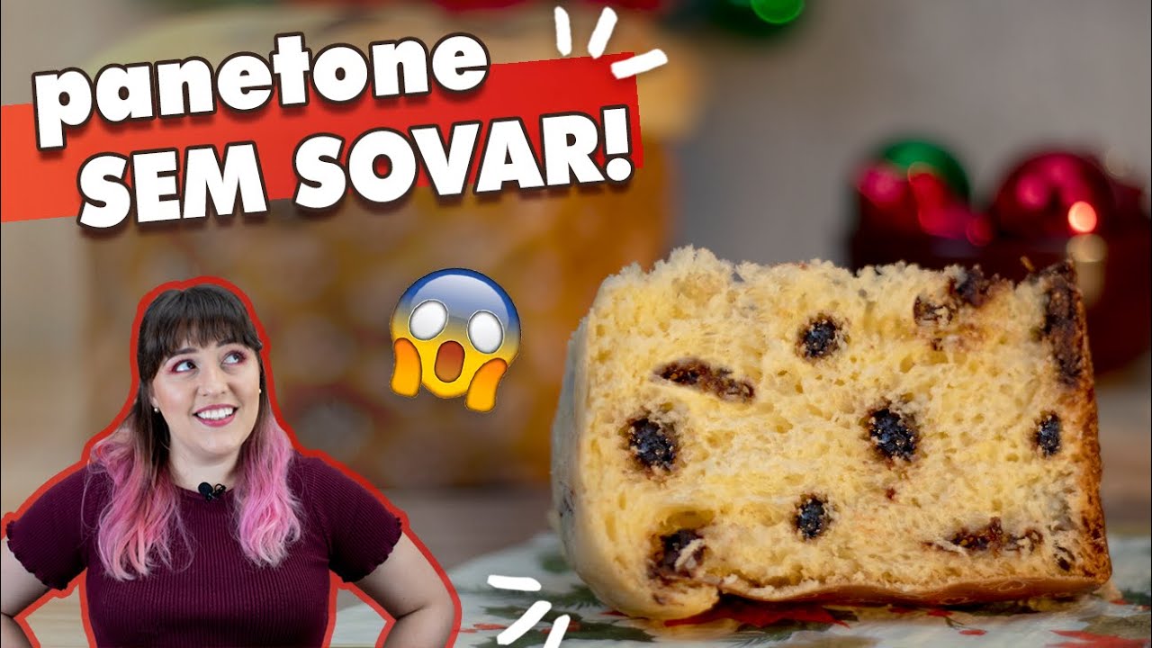 PANETONE DE LIQUIDIFICADOR - não precisa sovar! | Tábata Romero