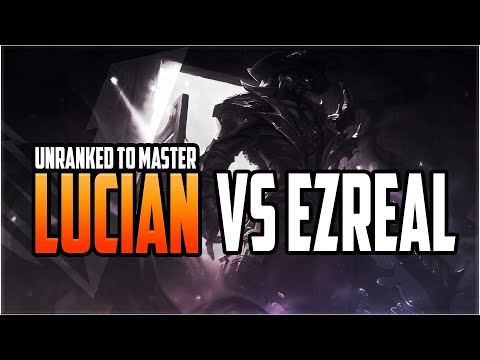 Diamond 1 Lucian Gameplay Commentary - Lucian vs Ezreal | Lucian ADC Season 9