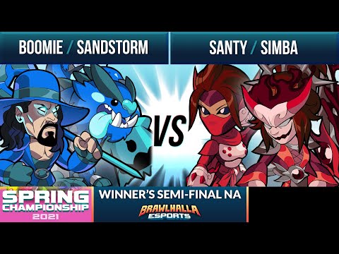 Boomie & Sandstorm vs Santy & Simba - Winner's Semi-Final - Spring Championship 2021 - NA 2v2