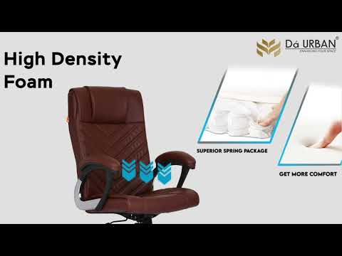 Da Urban Brewer High-Back Office Revolving Chair (Black)