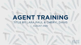 Agent Training: Title