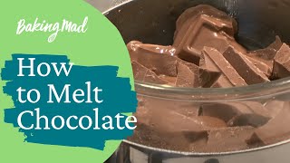 How to melt chocolate