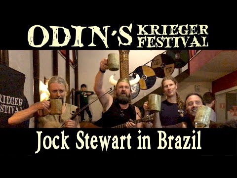 Jock Stewart - "I'm a Man You Don't Meet Every Day" in Brazil by Rapalje Celtic Folk Music