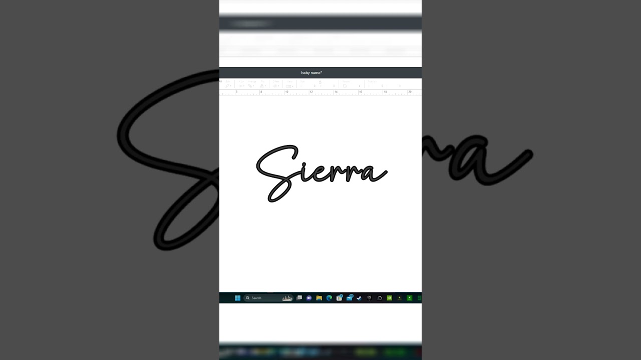 Cricut Design Space Tip - Get Thicker Fonts