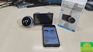 EZVIZ WLAN Türklingel der digitale Türspion 166° Weitwinkel Nachtsicht Bewegungssensor Videoaufnahme