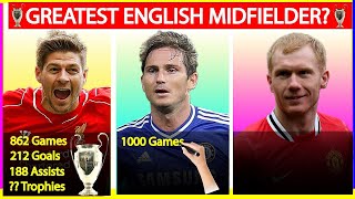 Steven Gerrard vs Frank Lampard vs Paul Scholes | Who is English Best Midfielder |Factual Animation