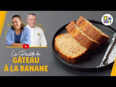 Gâteau à la banane 🍌 | Feat. Michel Biero | Lidl Cuisine
