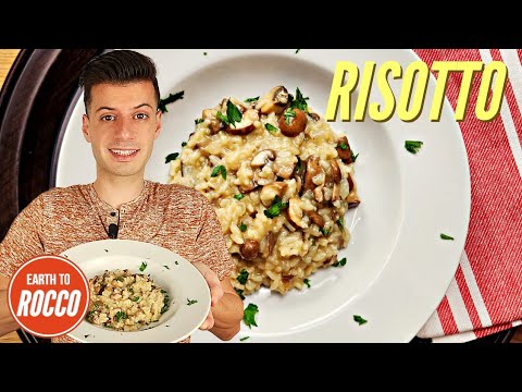 Creamy Vegan Mushroom Risotto