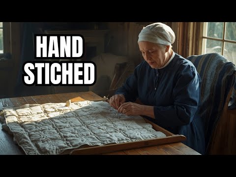 The Clever Amish Technique for Hand-Quilting Without Technology
