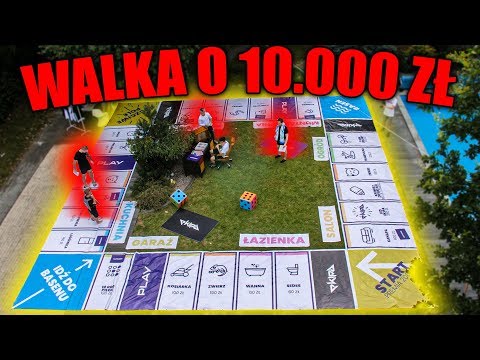 MONOPOLY W PRAWDZIWYM ŻYCIU O 10.000 ZŁ