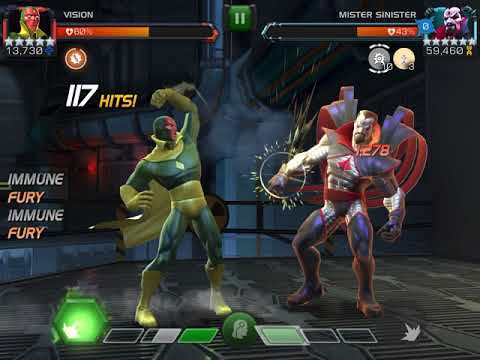 MCOC Act 6.2.2 Mr Sinister boss solo, no Heimdall