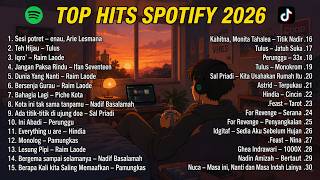 Download lagu LAGU INDONESIA TERPOPULER 2026 | TOP HITS SPOTIFY VIRAL TIKTOK | Tulus, Hindia, Sal Priadi, Raim Lao mp3 Download lagu LAGU INDONESIA TERPOPULER 2026 | TOP HITS SPOTIFY VIRAL TIKTOK | Tulus, Hindia, Sal Priadi, Raim Lao mp3