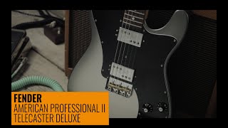 Video thumbnail for Fender American Professional II Telecaster Deluxe demo | Guitar.com by Guitar