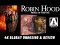 Robin Hood Prince Of Thieves Arrow Video 4k Bluray Collector S Edition Unboxing Review