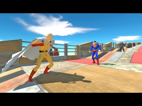 SAITAMA DEATH CLIMB - Animal Revolt Battle Simulator