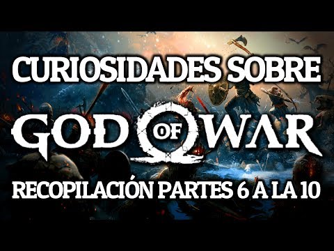 DATOS CURIOSOS sobre GOD OF WAR que DEBES SABER (Recopilación partes 6 a la 10) 🔥