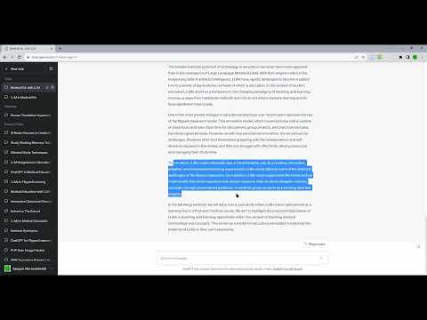 ChatGPT를 활용한 논문쓰기 실례 영상 썸네일