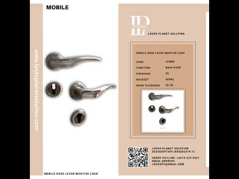 MOBILE LEVER HANDLE MORTISE LOCK