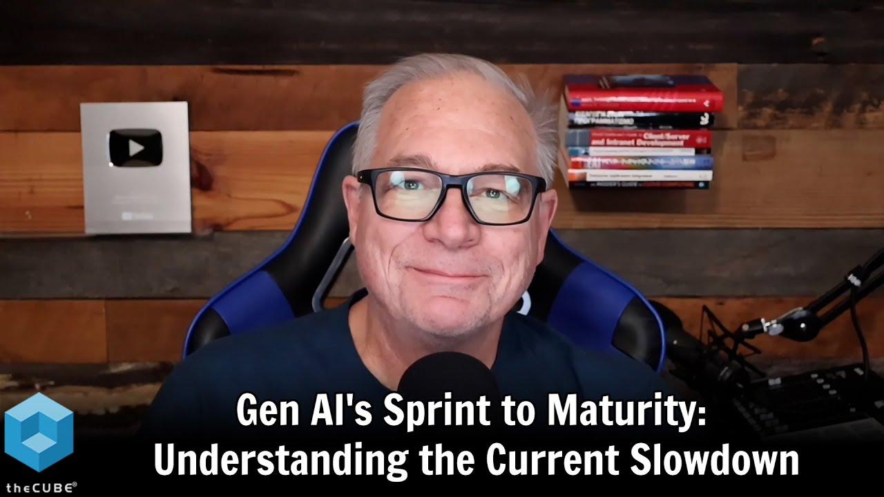 Ep. 27 Gen AI's Sprint to Maturity: Understanding the Current Slowdown | AI Insights & Innovation